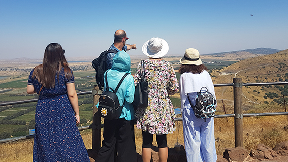 Golan Heights Attractions - Mount Bental